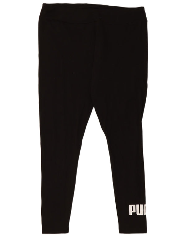 Leggings Puma Feminino UK 18 XL Algodão Preto