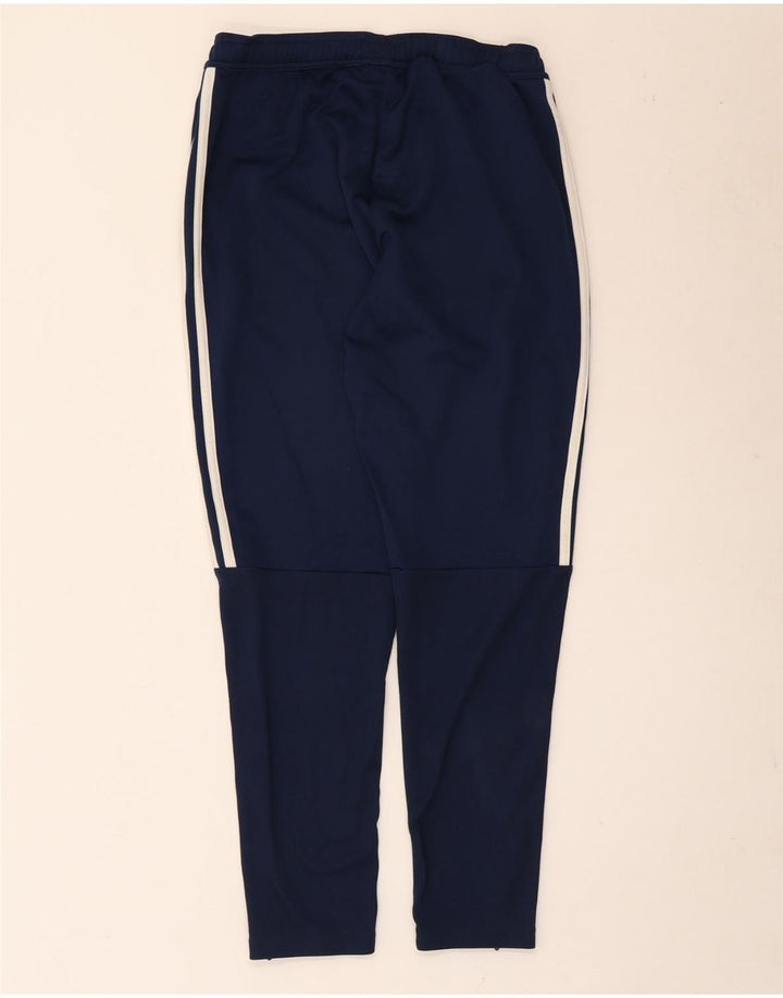 Calça de treino masculina Adidas médio azul marinho poliéster