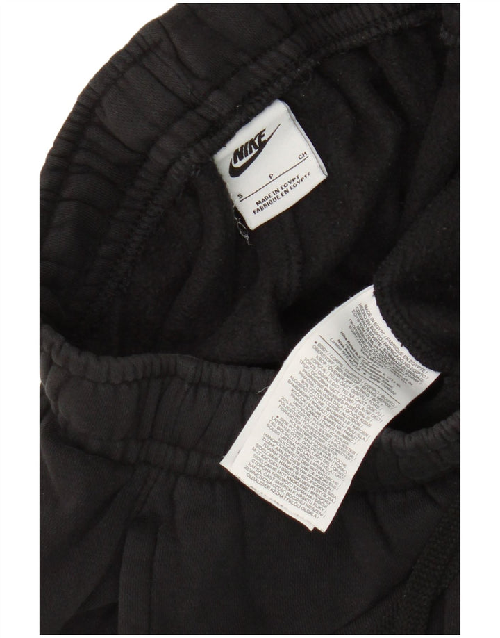 Nike masculino gráfico cargo calças de treino joggers pequeno algodão preto