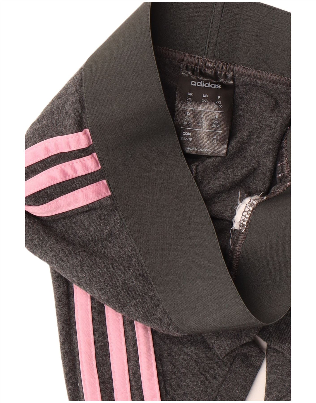 Leggings ADIDAS Femininas UK 0/2 2XS Cinza