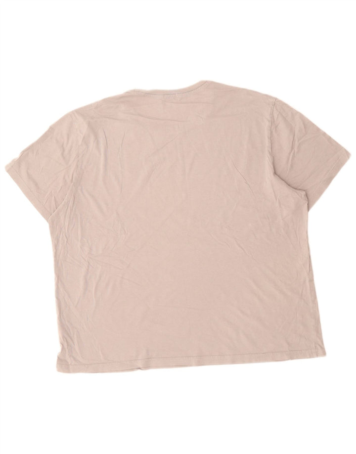 PAUL SMITH Camiseta masculina gráfica grande algodão cinza