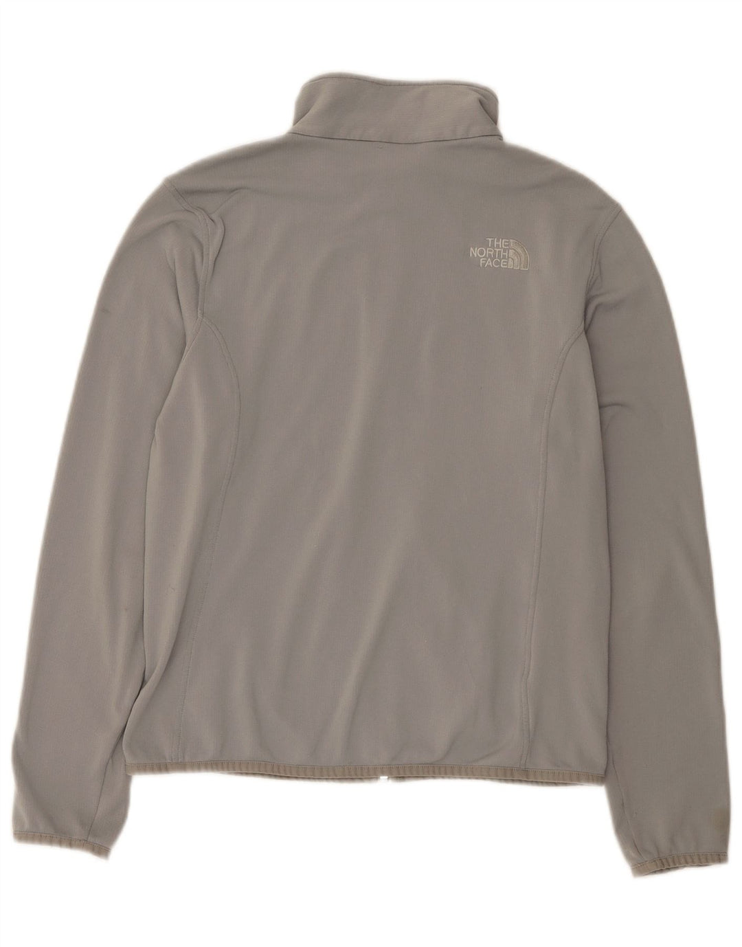 Jaqueta de treino feminina The North Face UK 14 poliéster cinza médio