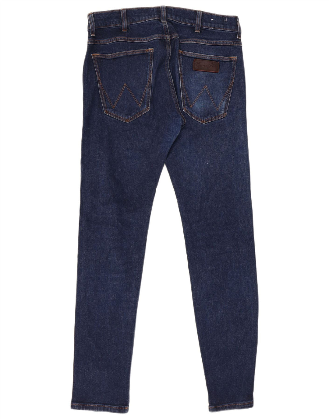 Wrangler Mens Jeans Slim W31 L32 Azul Marinho Algodão