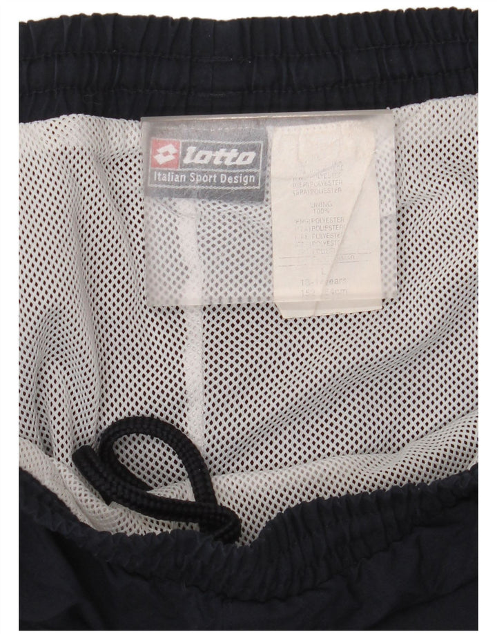 Calça de treino Lotto Boys 13-14 anos grande poliéster azul marinho