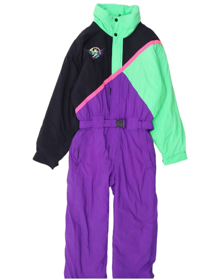 Macacão de esqui masculino Fila com capuz IT 48 Medium Multicolor Colourblock