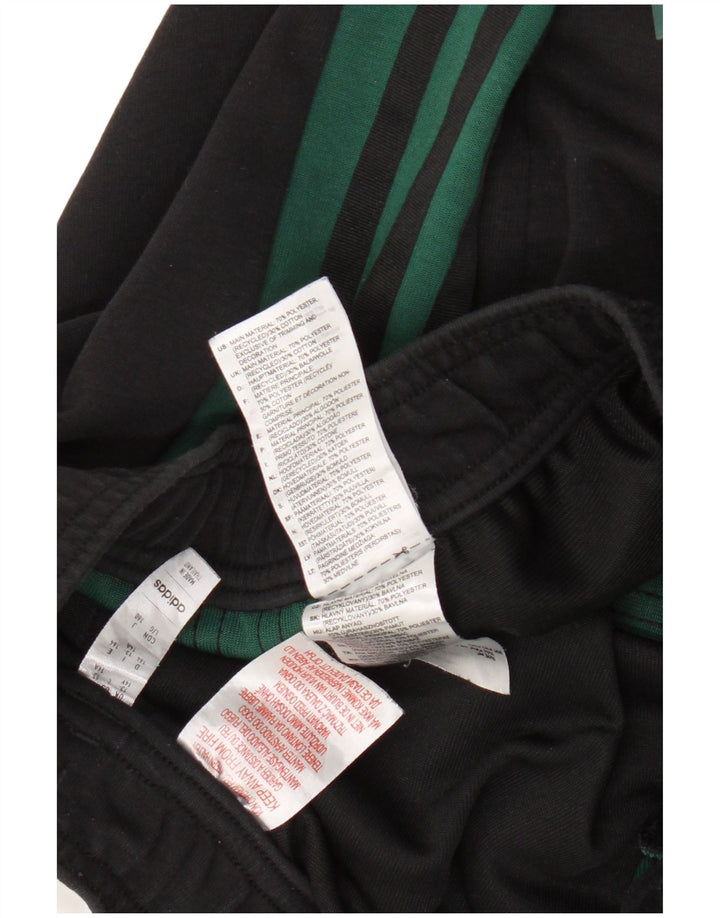 Calças de treino Adidas meninos 13-14 anos preto poliéster