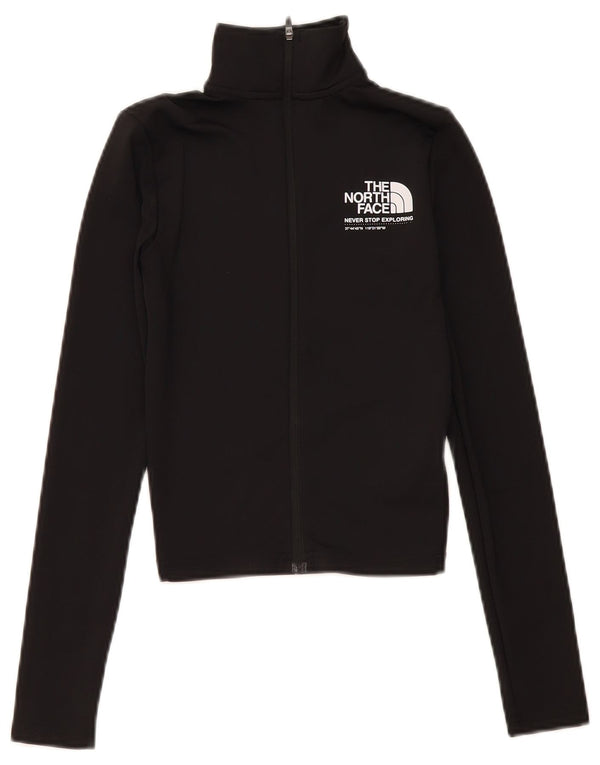 Jaqueta feminina The North Face Crop Graphic Tracksuit UK 4 XS preta