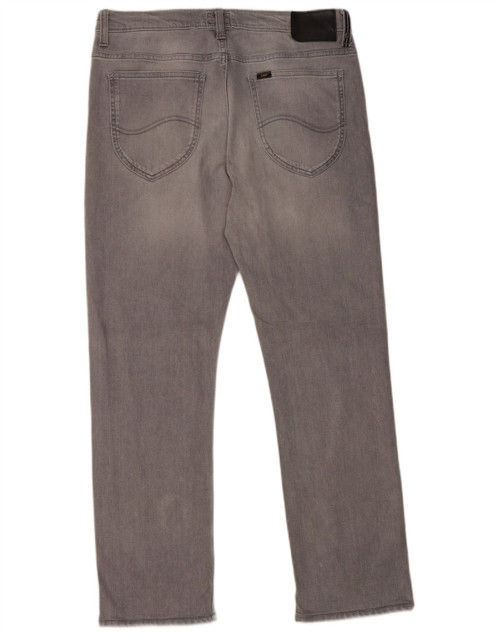 Jeans retos masculinos LEE W32 L29 algodão cinza