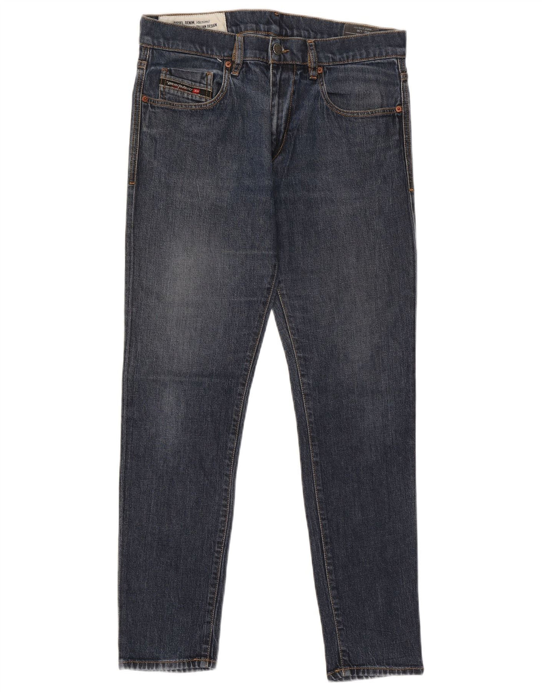 Jeans Slim Masculino Diesel W32 L30 Azul Marinho Lyocell