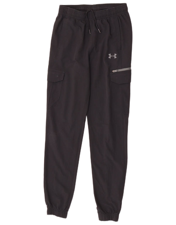 Calça de treino Under Armour Boys Cargo Joggers 11-12 anos grande preto