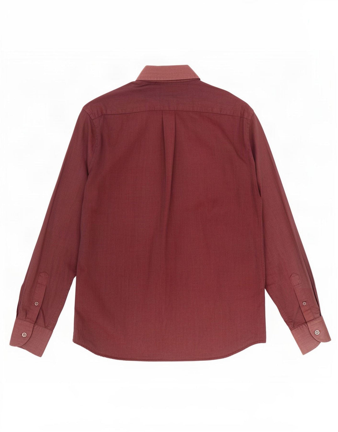 Camisa masculina Harmont & Blaine de algodão Borgonha médio