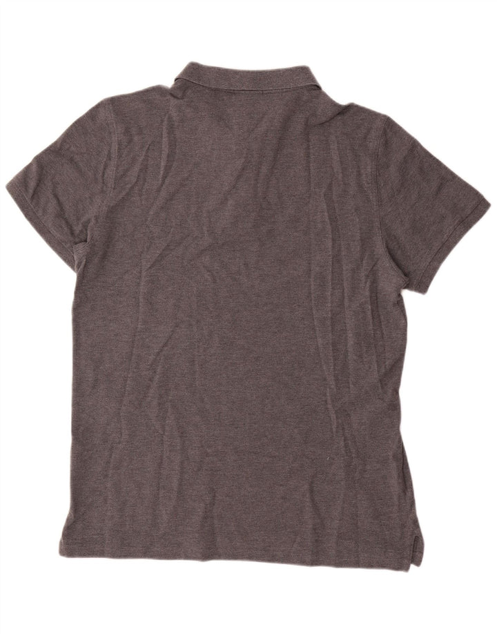Camisa polo masculina Gant Regular Fit XL algodão cinza