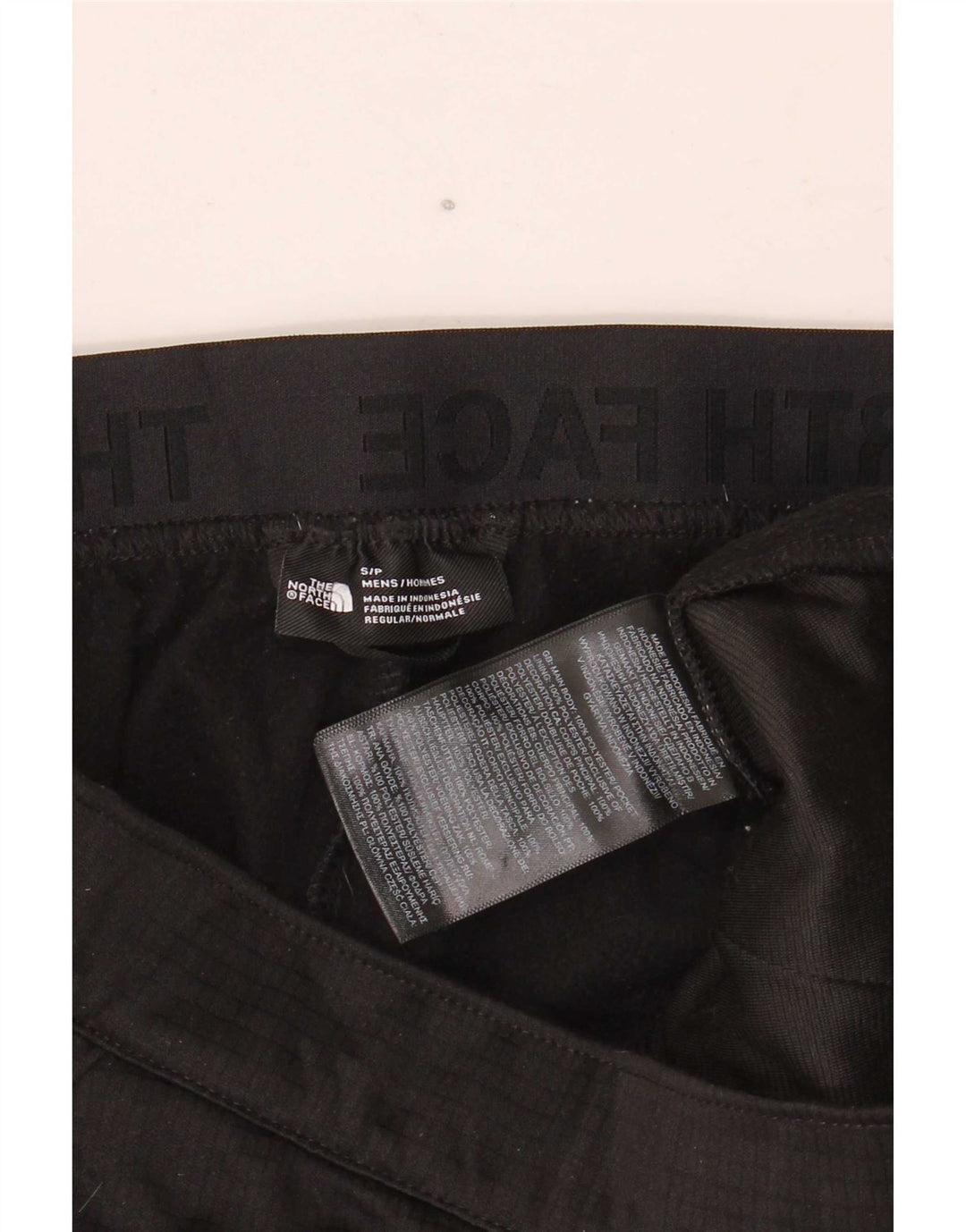The North Face Mens Calças de treino Joggers Pequeno Poliéster Preto