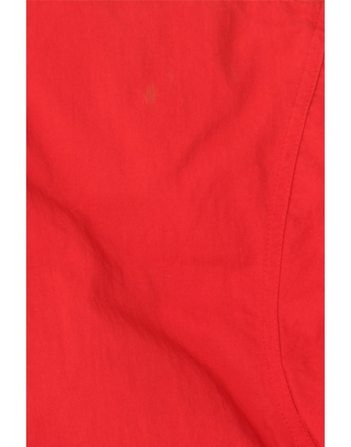 Jaqueta acolchoada masculina Eddie Bauer UK 42 XL algodão vermelho