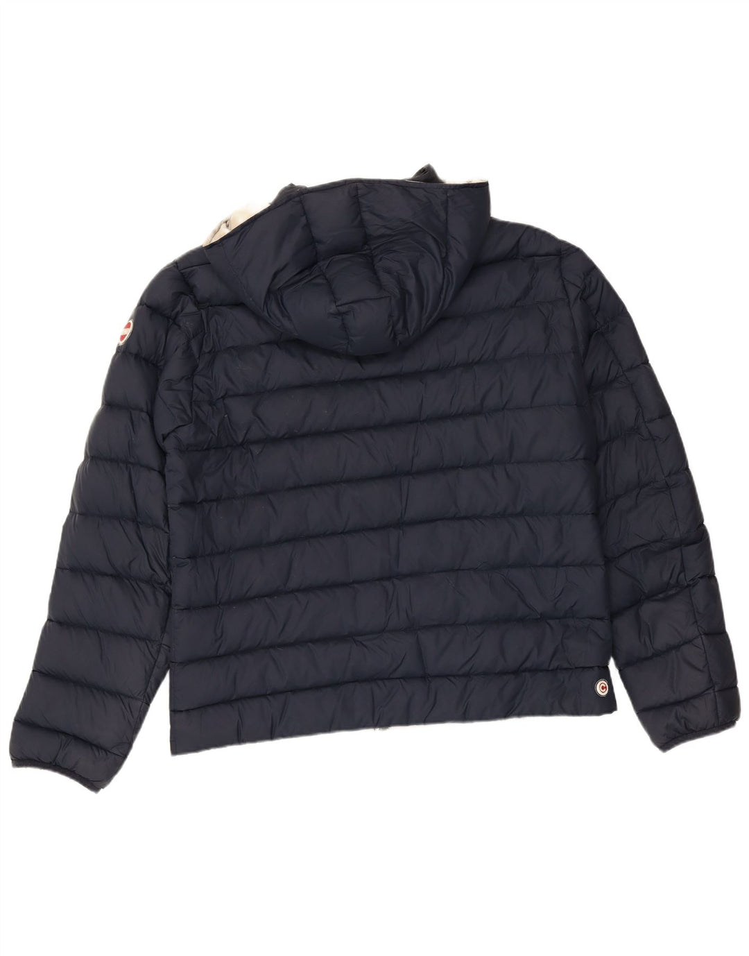 Jaqueta masculina acolchoada com capuz Colmar IT 52 grande azul marinho