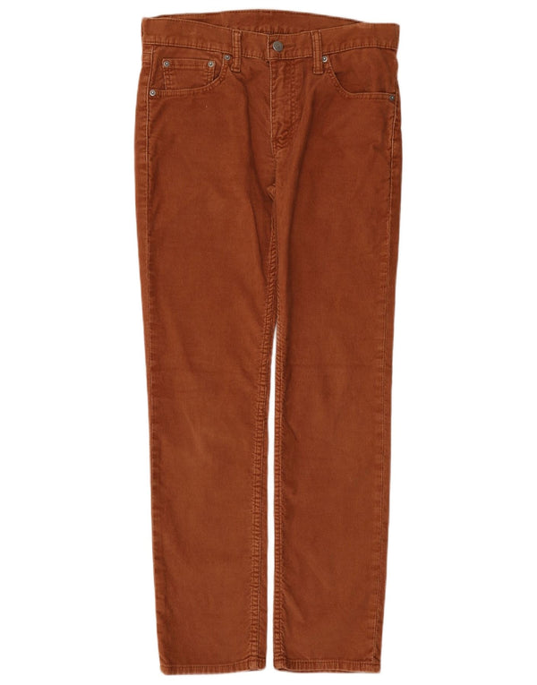Calça Levi's Masculina 511 Slim Corduroy W30 L30 Algodão Marrom
