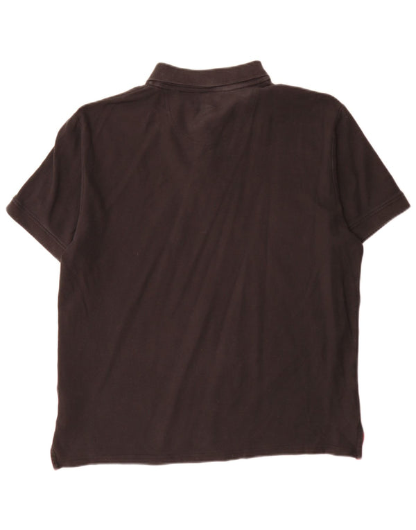 U.S. Polo Assn. Mens Shirt Large Black Cotton