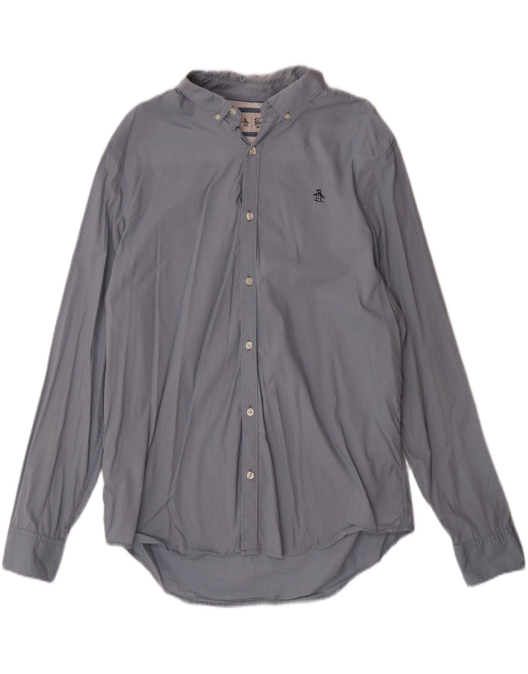 Camisa masculina PENGUIN XL algodão azul