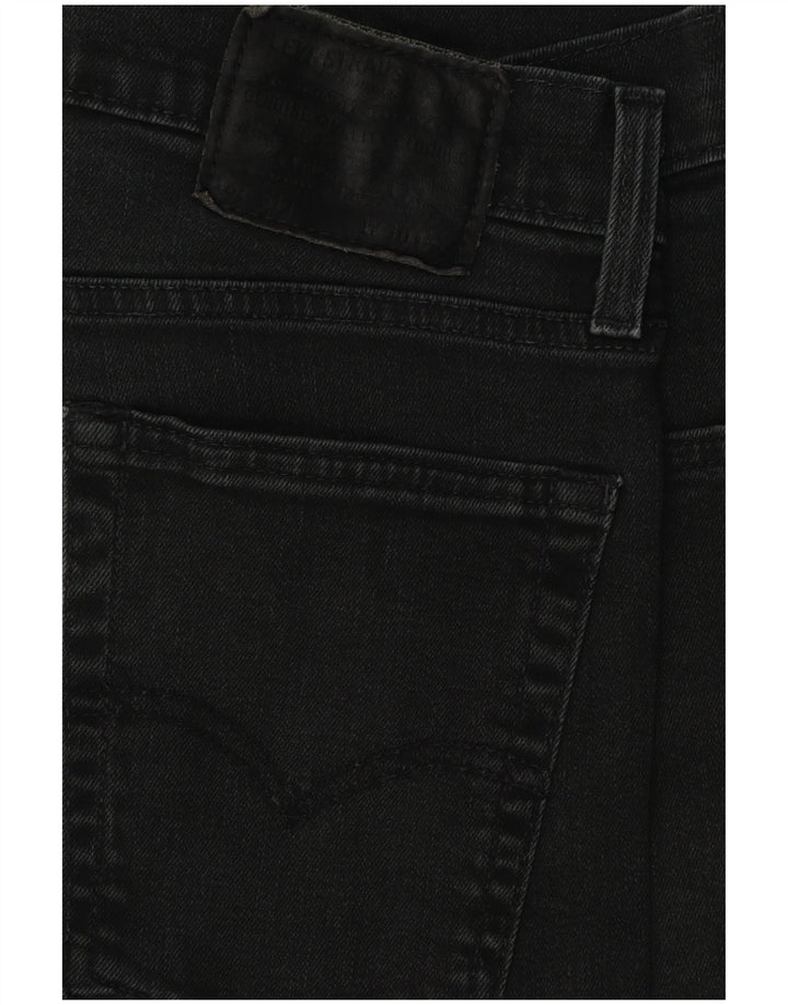 Calça jeans feminina Levi's 511 Slim W30 L30 algodão preto