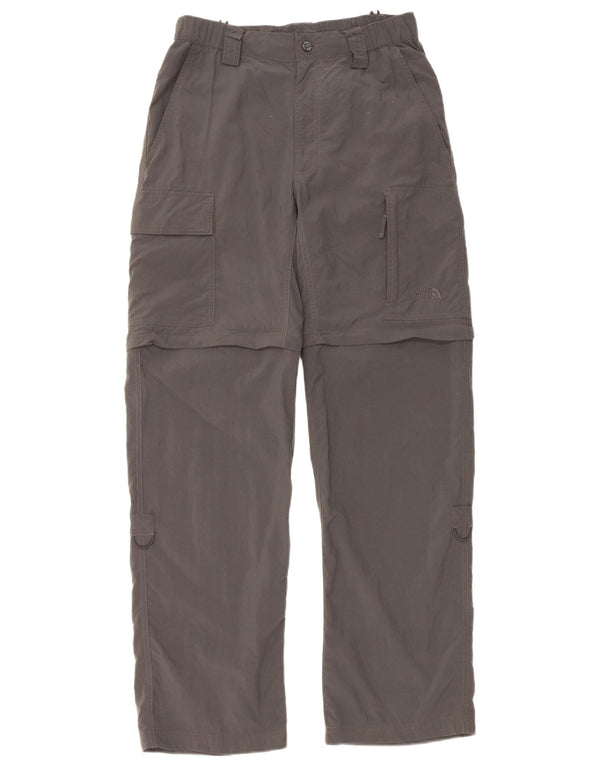 Calça cargo masculina The North Face para caminhada pequena W29 L31 cinza nylon