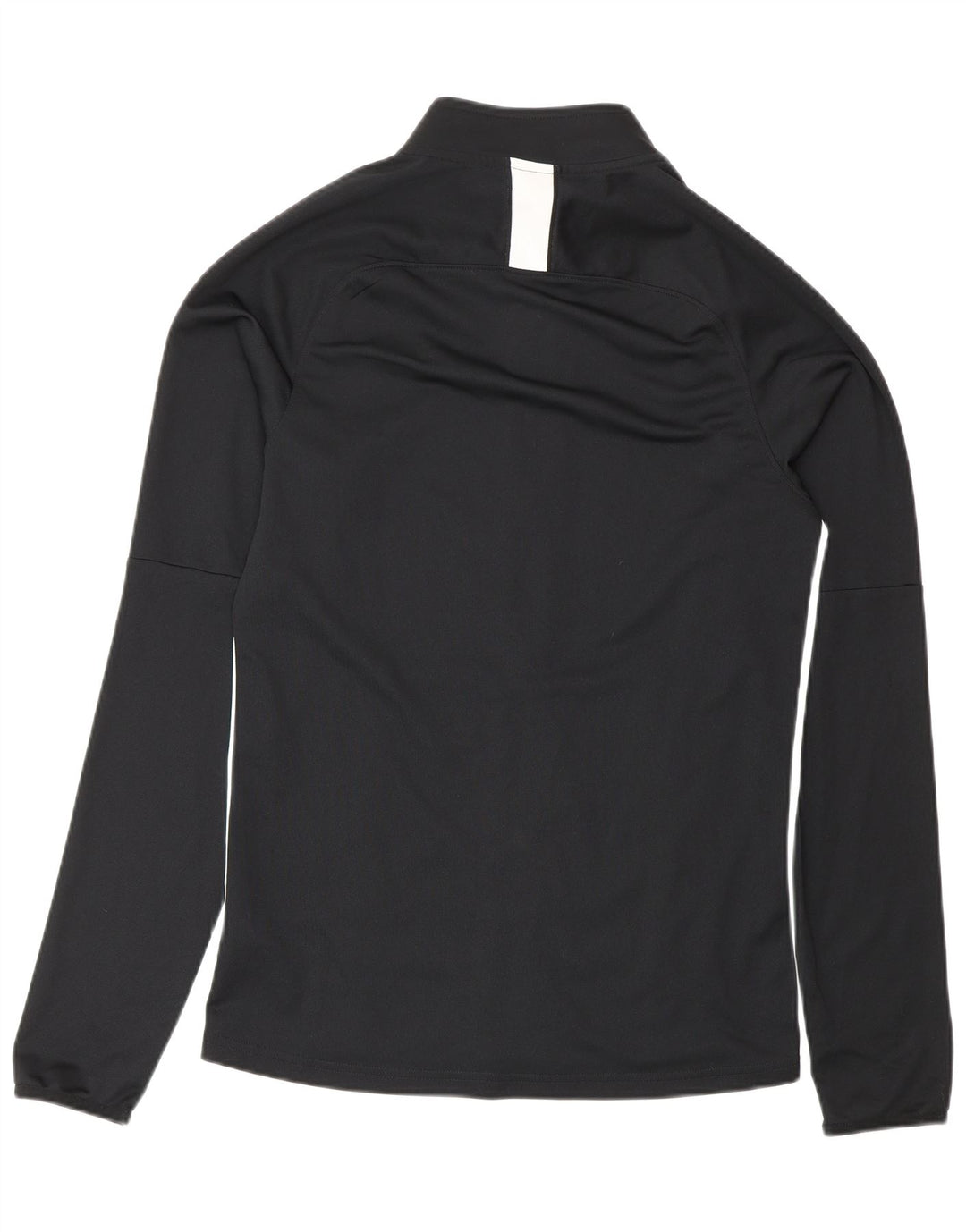 Nike Mens Dri Fit Tracksuit Top Jacket Pequeno Preto Colourblock Poliéster