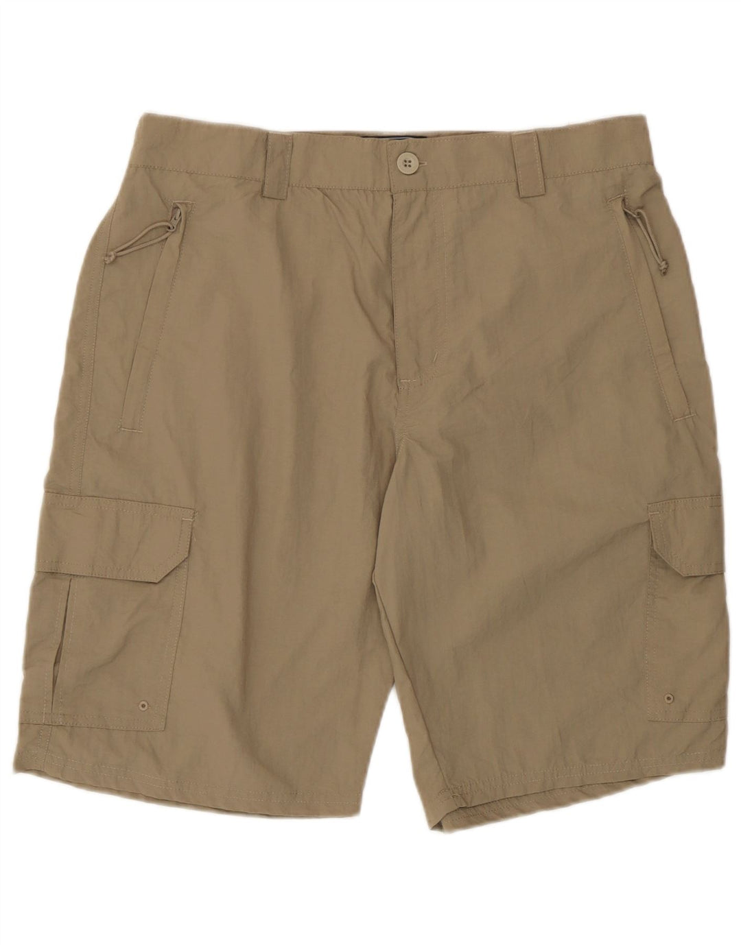 Shorts cargo masculino Mountain Warehouse W32 poliamida bege médio