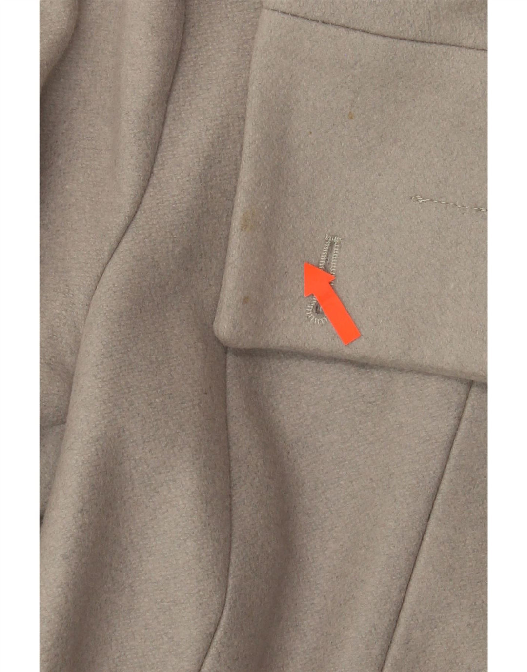 PATRIZIA PEPE Womens Overcoat IT 42 Medium Grey Wool Vintage Patrizia Pepe and Second-Hand Patrizia Pepe from Messina Hembry 