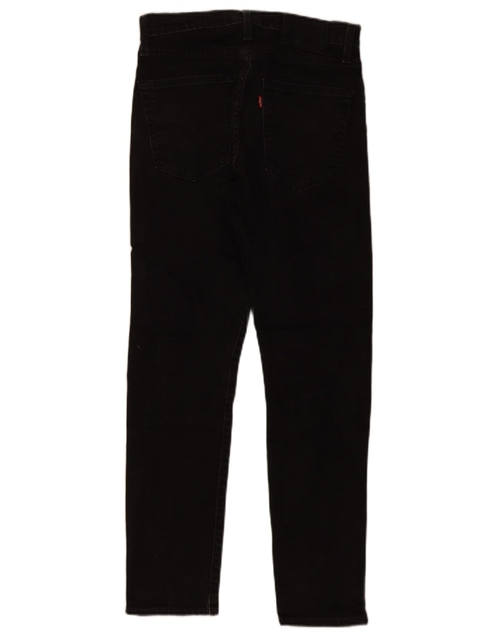 Jeans skinny masculino Levi's W30 L30 algodão preto