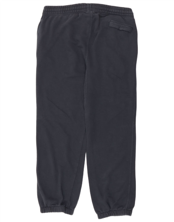 Calça de treino masculina Nike joggers grande algodão azul marinho