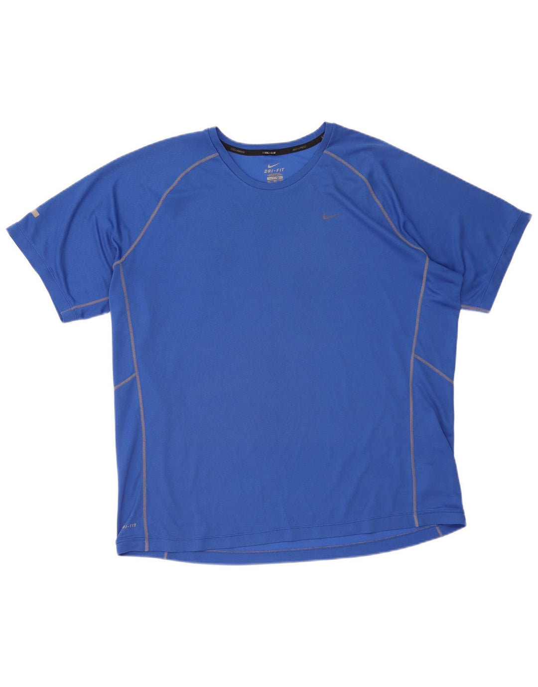 Camiseta masculina Nike Dri Fit Top 2XL poliéster azul