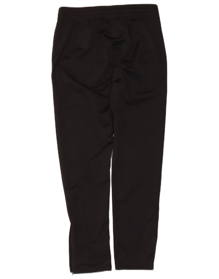 Calça de treino masculina Lotto pequena preta de poliéster
