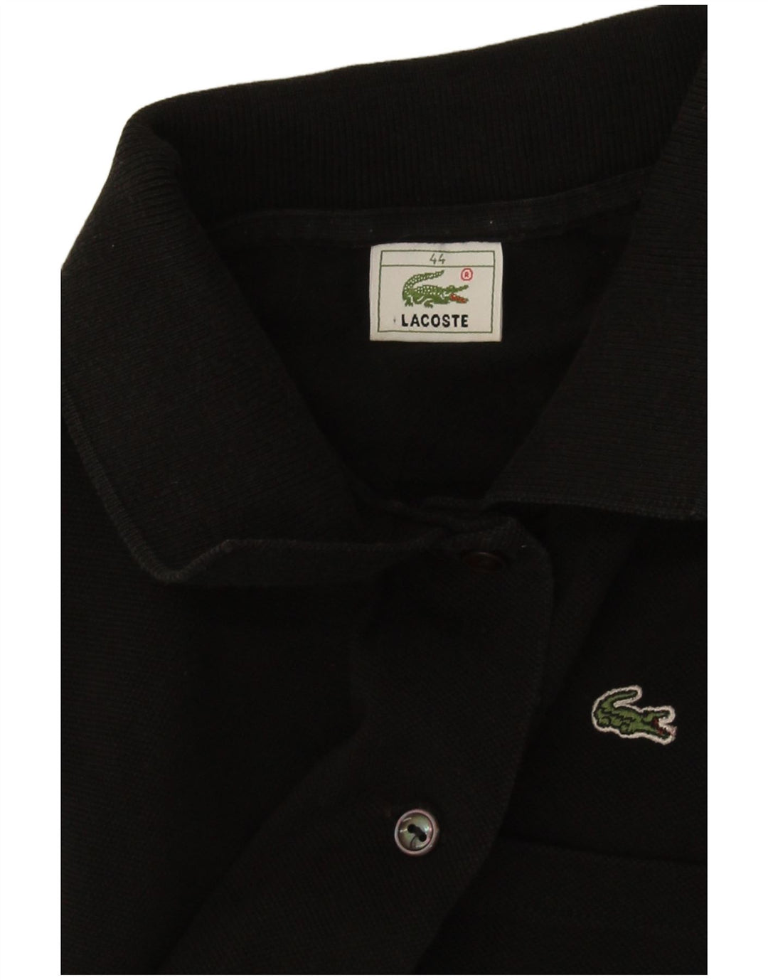 Blusa feminina Lacoste cropped sem mangas tamanho 44 grande preta