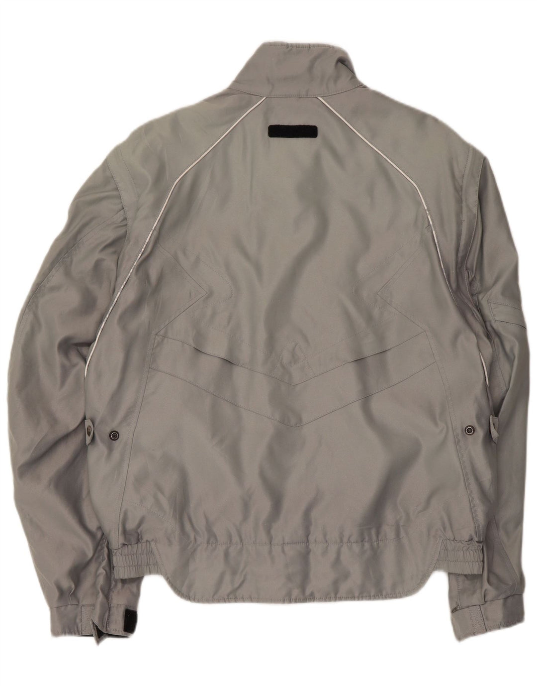 Jaqueta masculina Spidi Racer UK 42 XL cinza colorblock poliamida