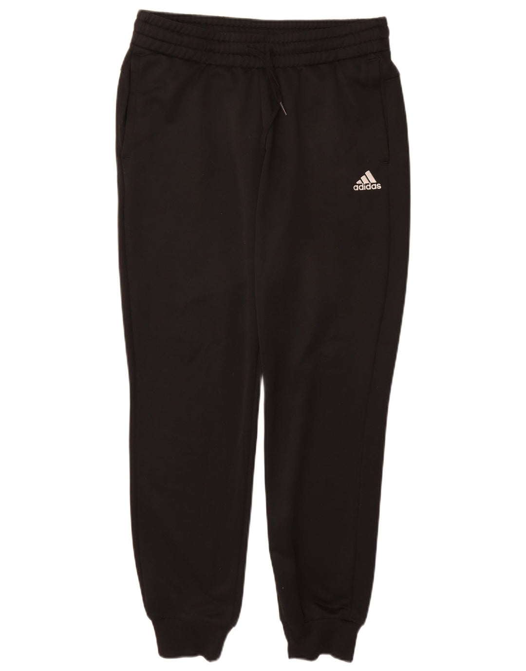 Calça de treino feminina Adidas Joggers UK 12/14 médio preto poliéster
