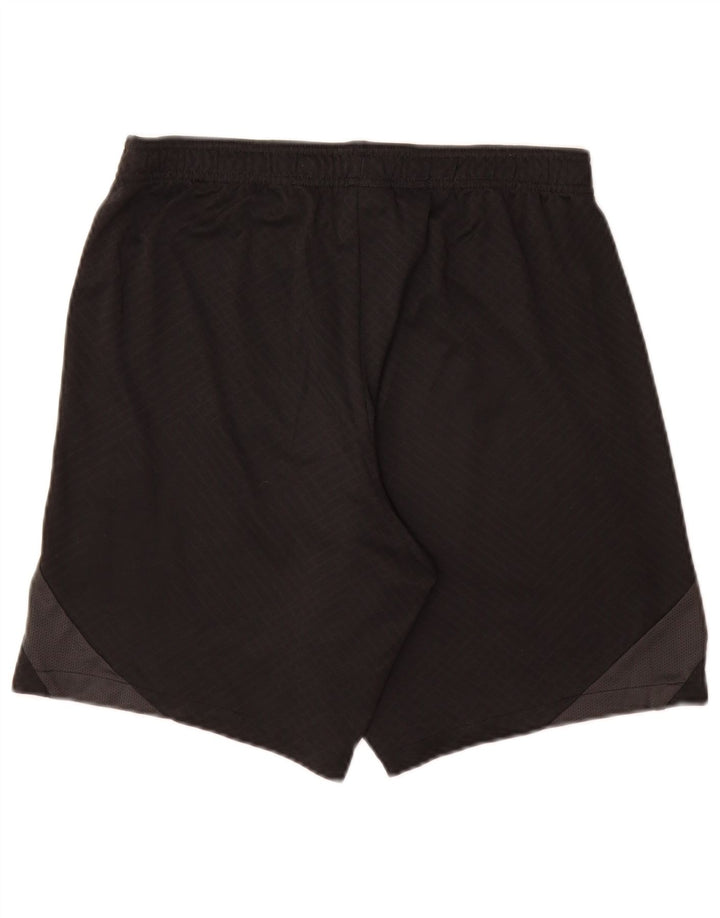 Shorts esportivos masculinos Nike Climalite Slim Fit grande poliéster colorido preto