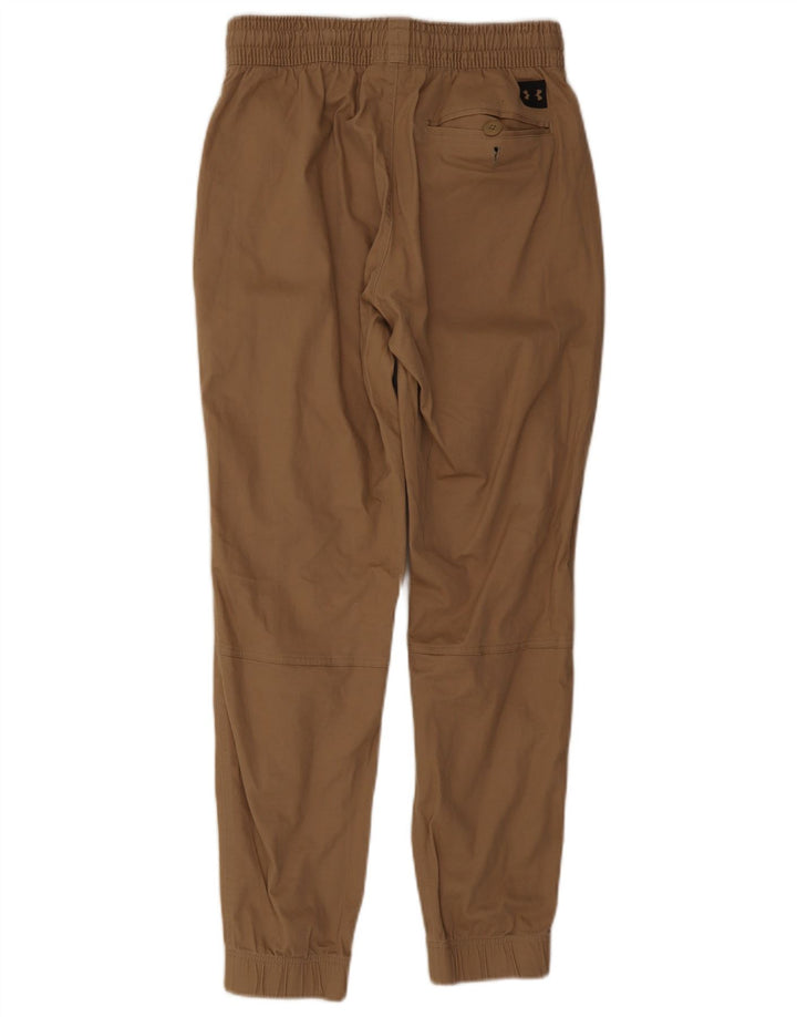 Under Armour Mens Joggers Calças Pequenas W28 L30 Marrom