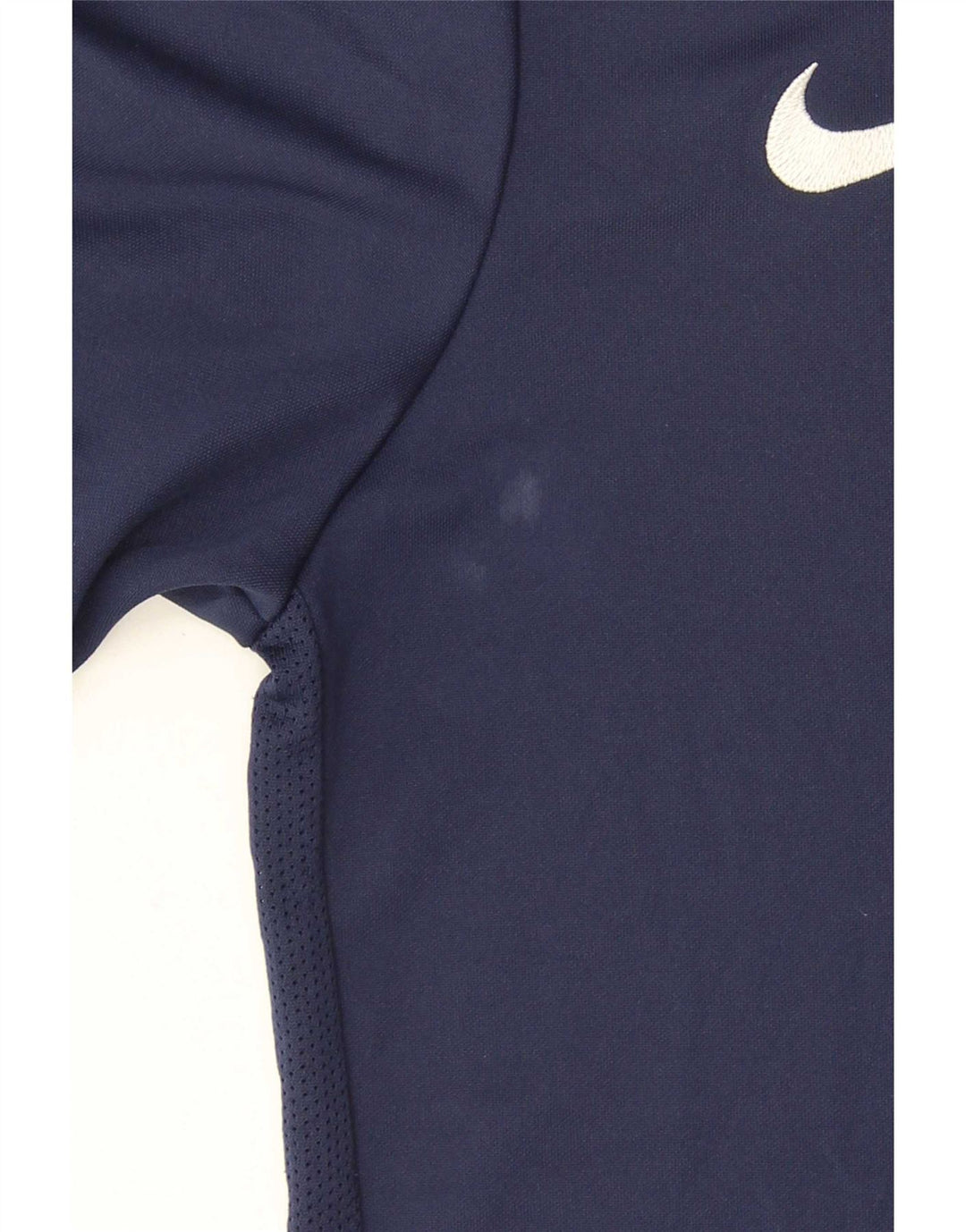 Camiseta Nike Masculina Dri Fit Top Pequeno Poliéster Azul Marinho