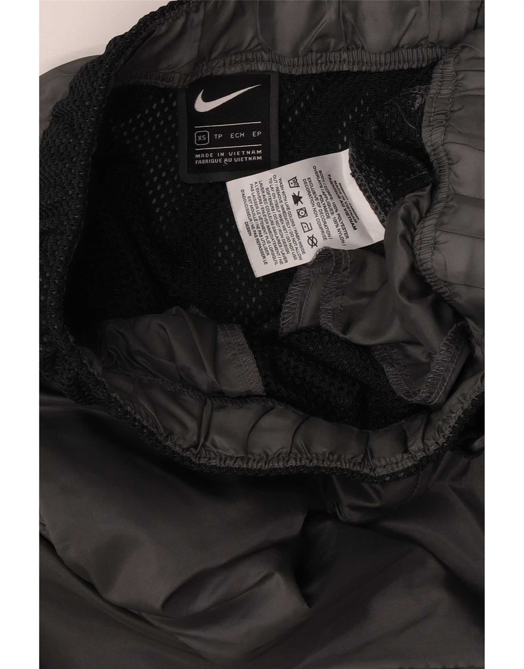 Calça de treino feminina Nike Joggers UK 4 XS cinza poliéster