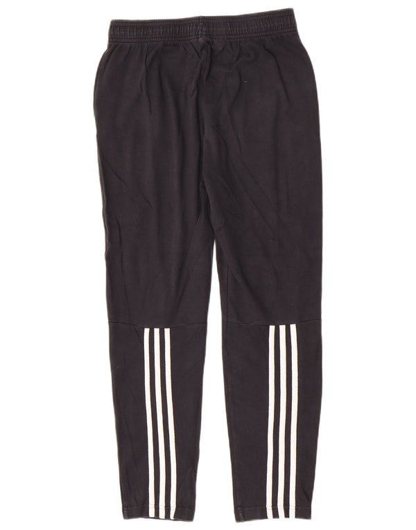 Calças de treino Adidas meninos 13-14 anos algodão preto