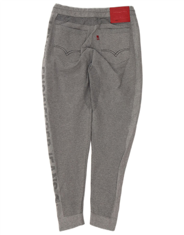 Calça de treino masculina Levi's Graphic Joggers pequena cinza moderna