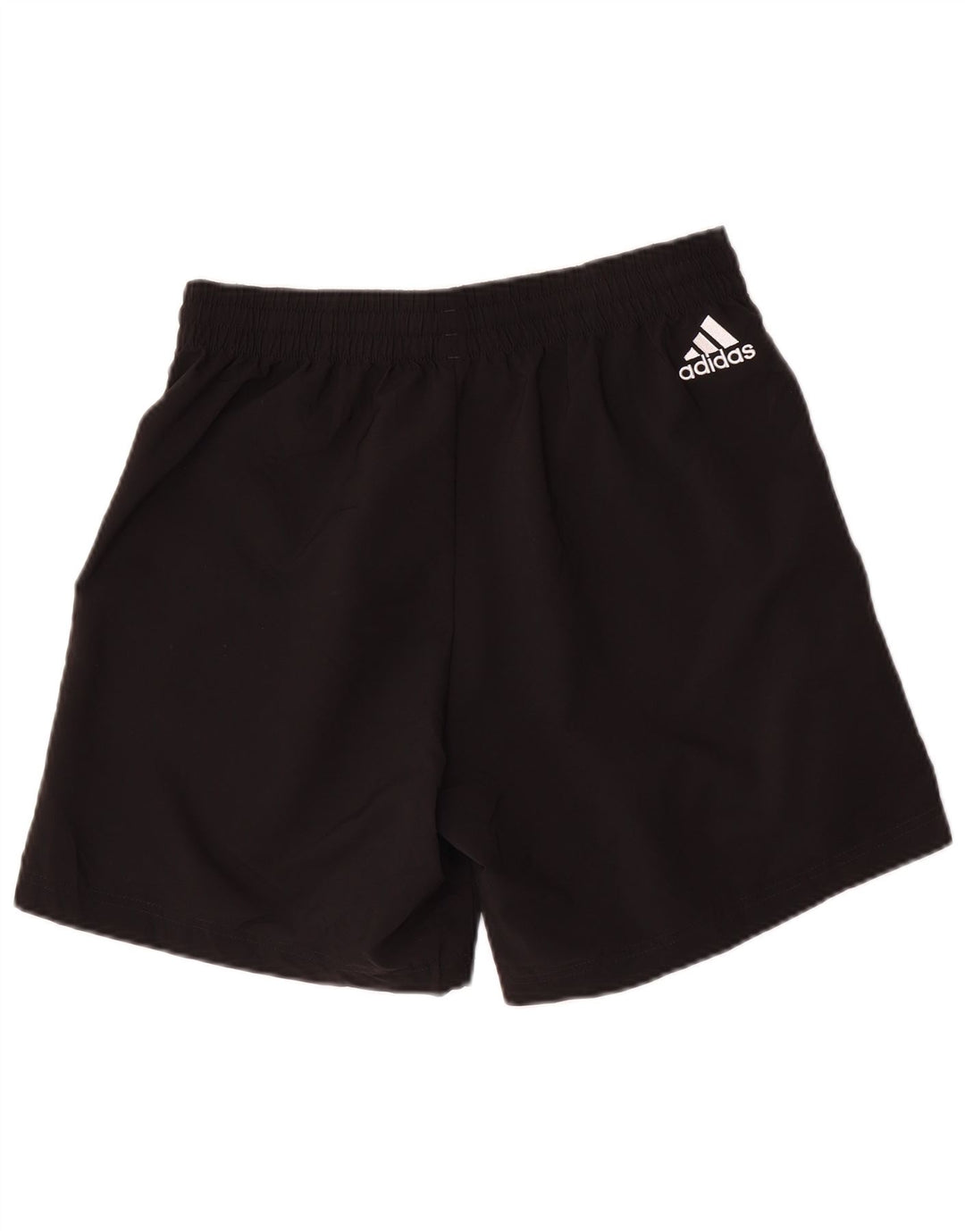Shorts esportivos gráficos masculinos Adidas médio preto poliéster