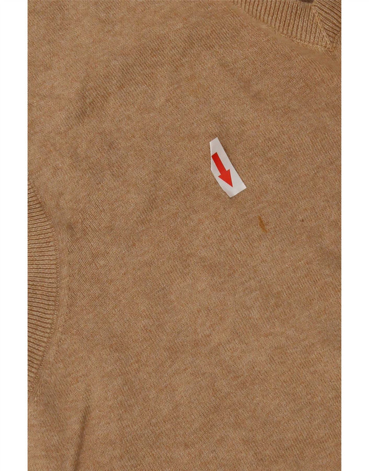 Polo Ralph Lauren Mens Colete Regata Médio Algodão Bege