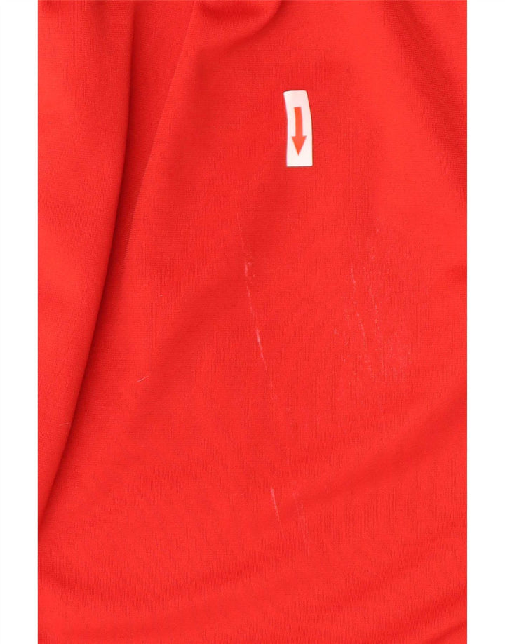 Calça Adidas Mens Treino Médio Poliéster Vermelho