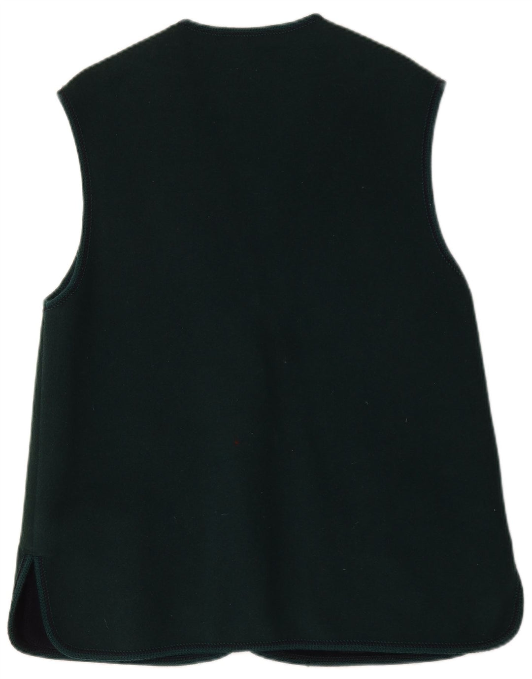 Colete feminino Arber Strickmoden UK 18 XL lã verde