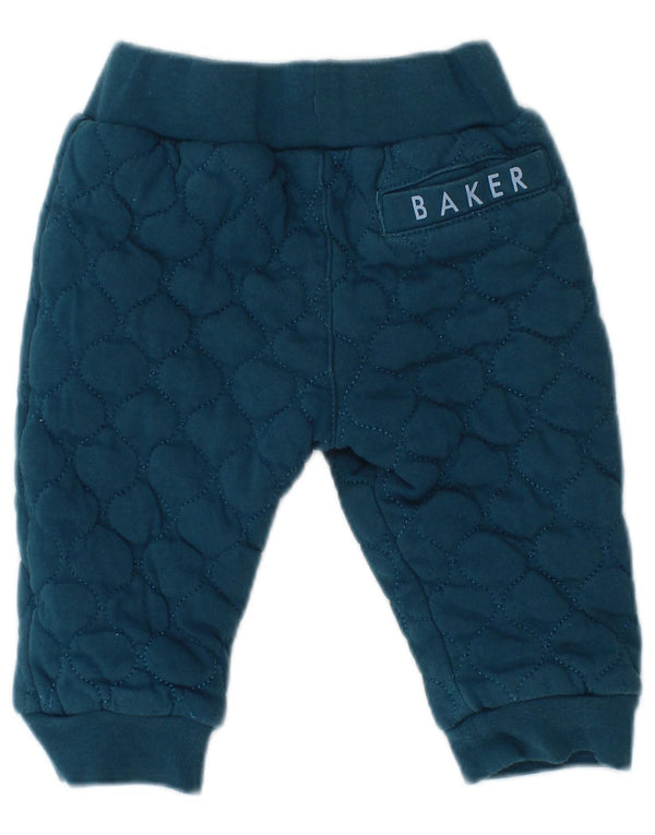 Ted Baker Baby Boys Joggers Calça de treino 3-6 meses algodão azul marinho