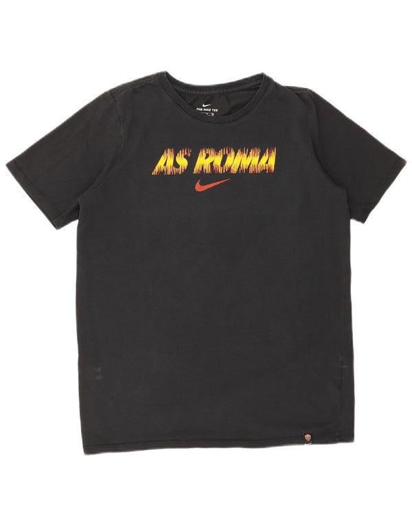 Nike Boys Athletic Cut Graphic T-Shirt Top 13-14 Years XL  Black