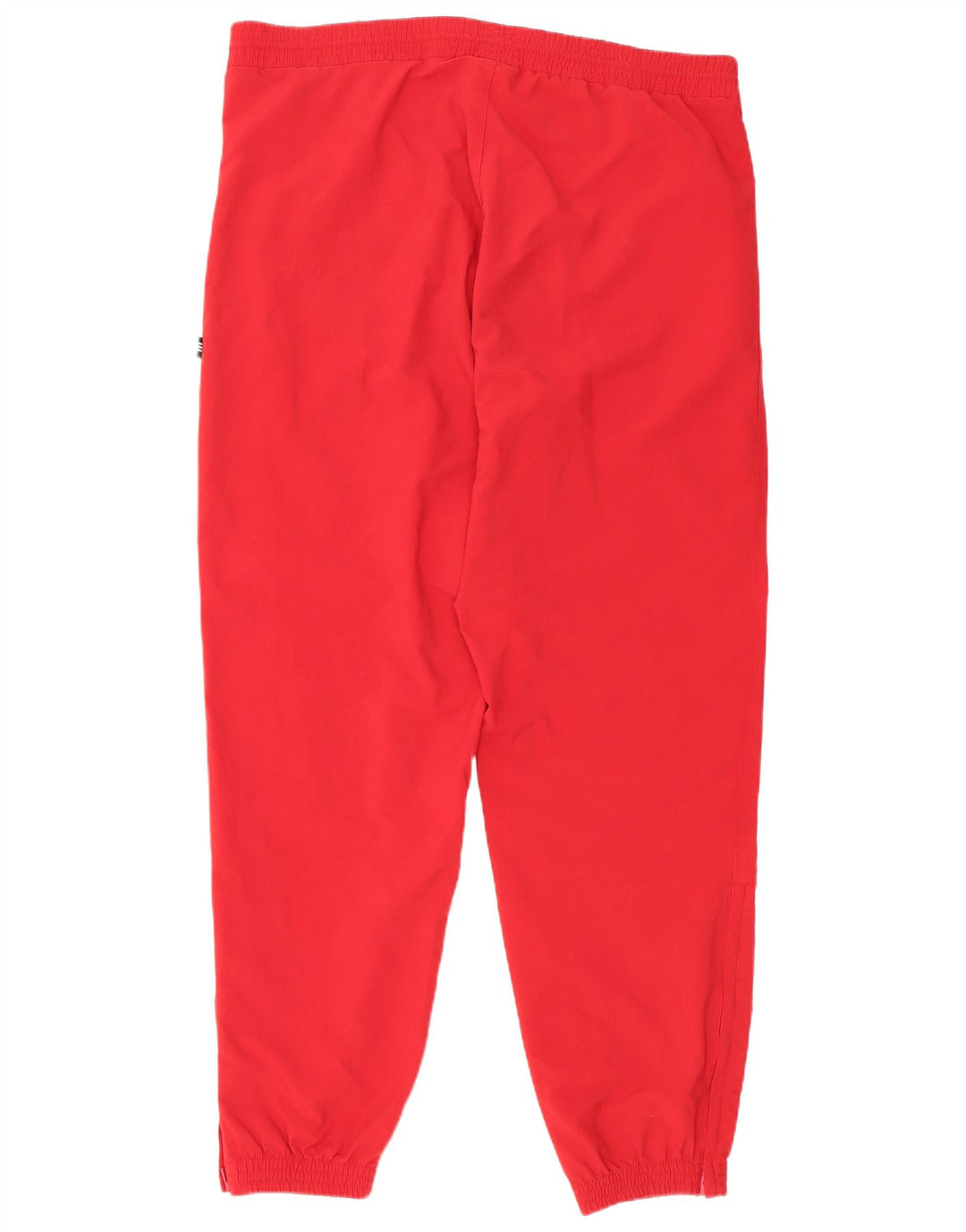 Adidas Mens Treino Calças Joggers Grande Poliéster Vermelho