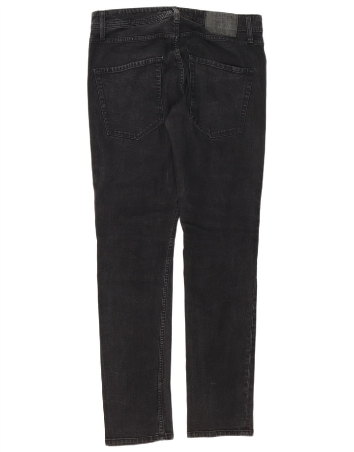 Jack & Jones Masculino Tim Slim Jeans W32 L32 Preto