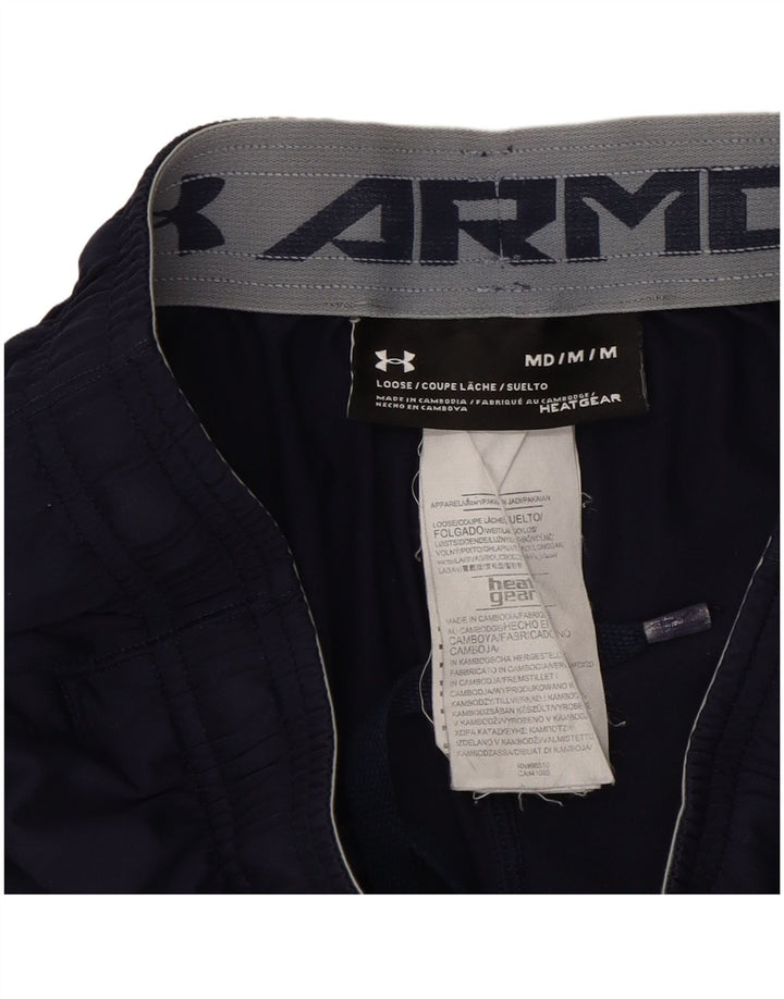 Under Armour Mens Heat Gear Sport Shorts Médio Poliéster Azul Marinho