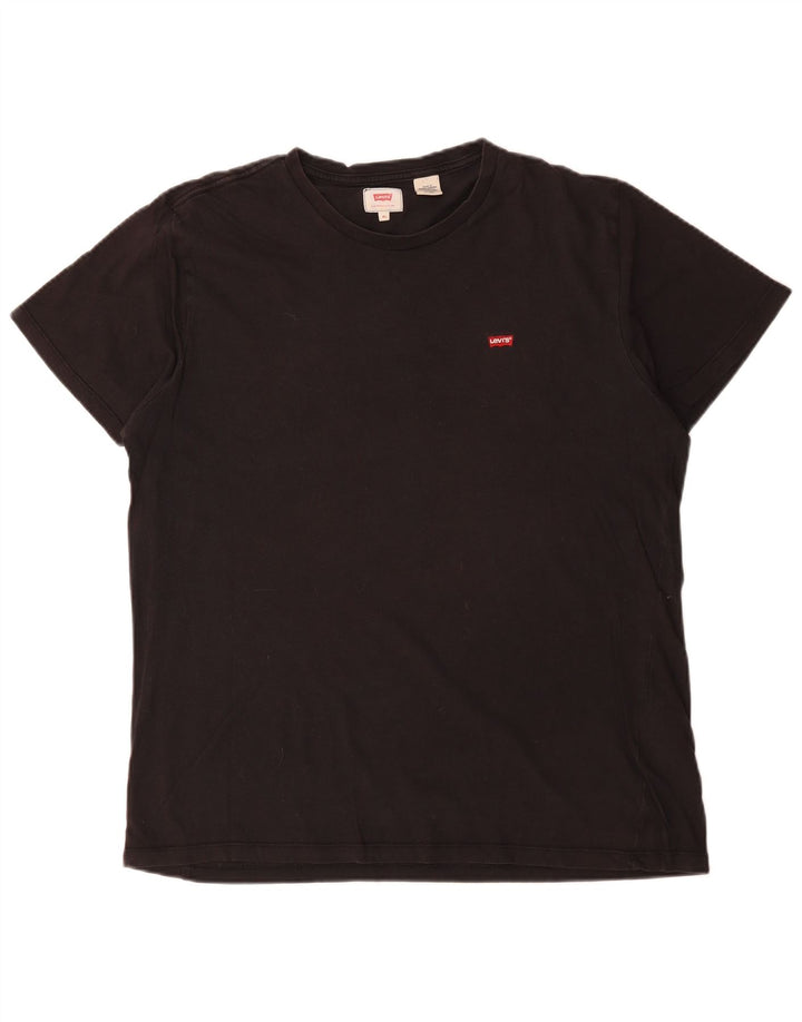 Camiseta masculina Levi's Top XL algodão preto